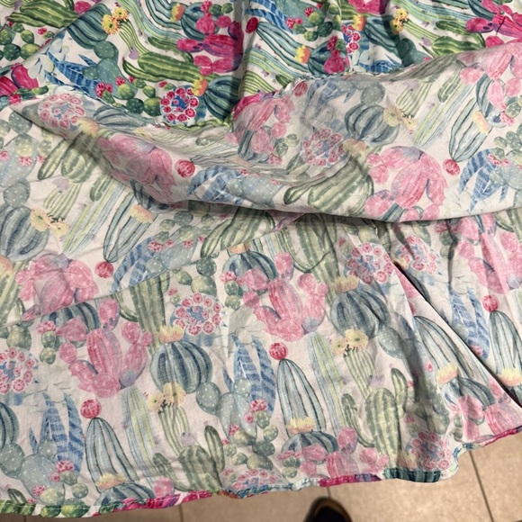 Retrolicious 50's Style Swing Dress in Multi-Color Cactus Print Sz 1X Pin-up - Picture 10 of 16